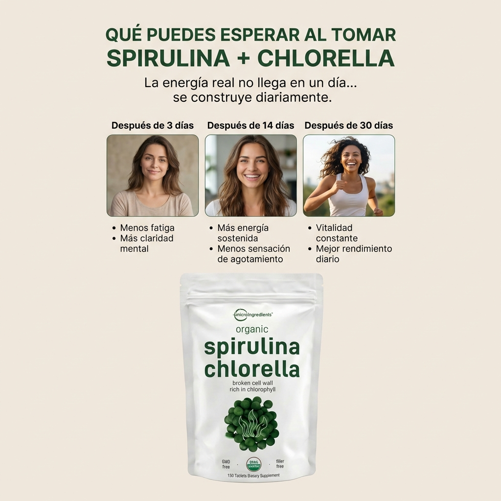 Spirulina Chlorella