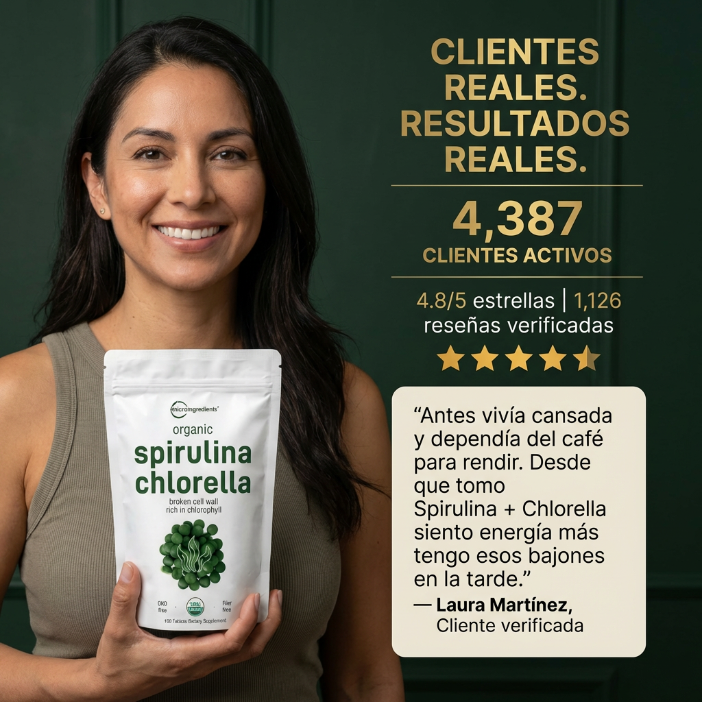 Spirulina Chlorella