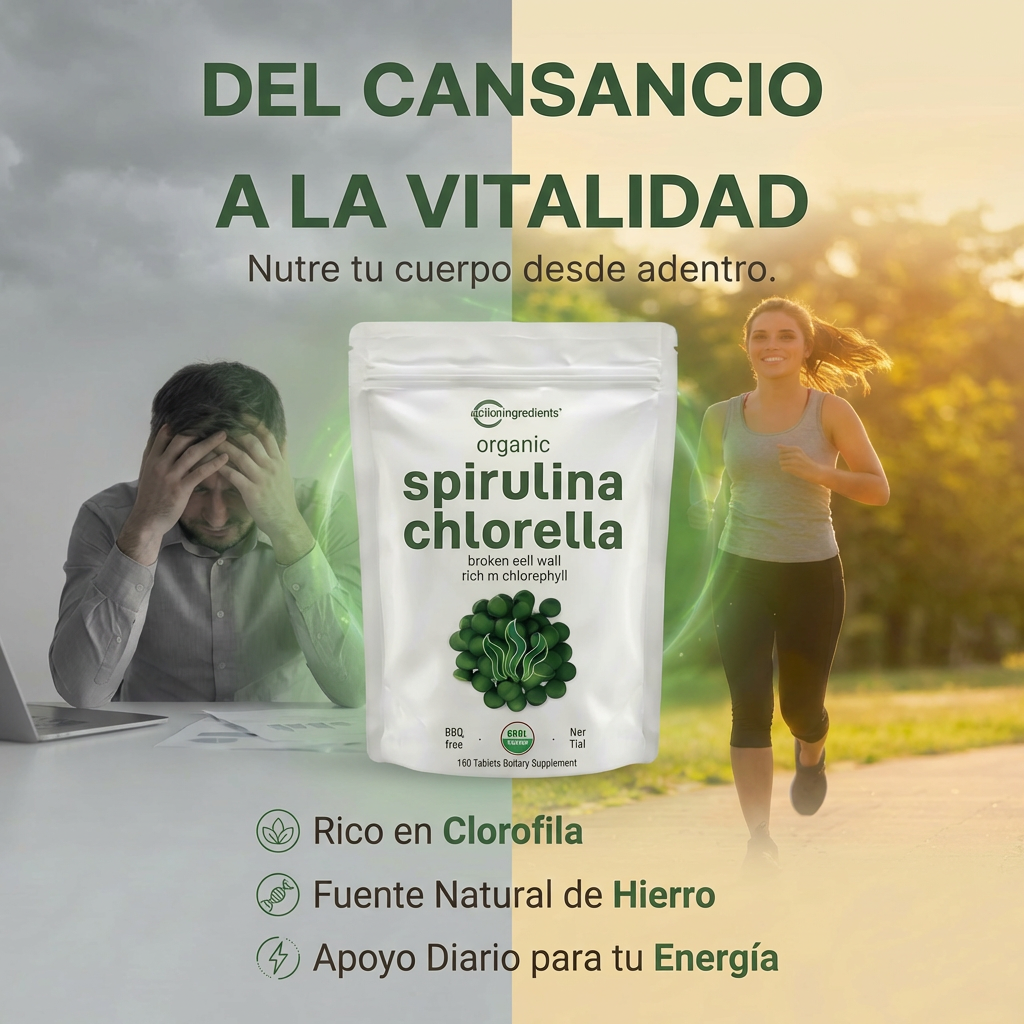 Spirulina Chlorella