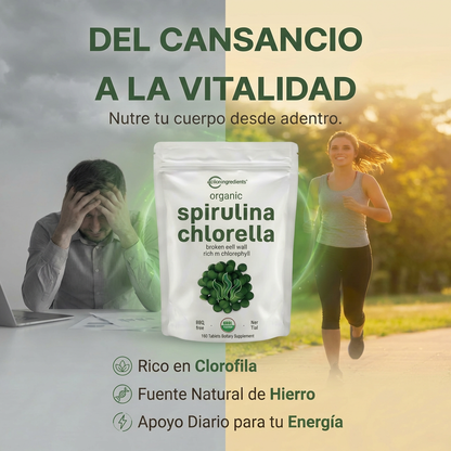 Spirulina Chlorella